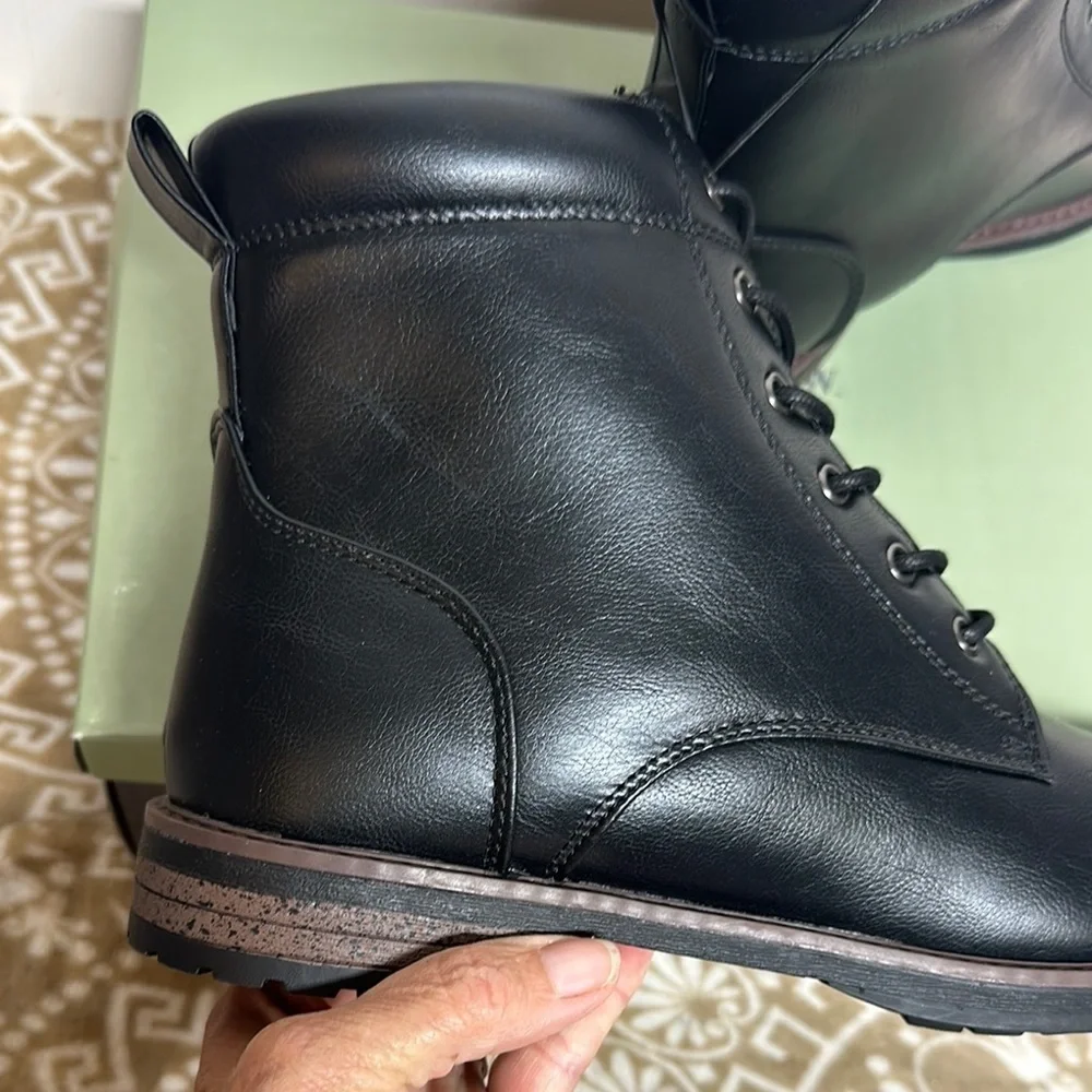 Goodfellow & Co Black Leather Ankle Boots